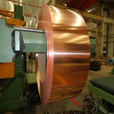 C12300 C1020P Copper Strip Roll ASTM 16 Mil Copper Roll