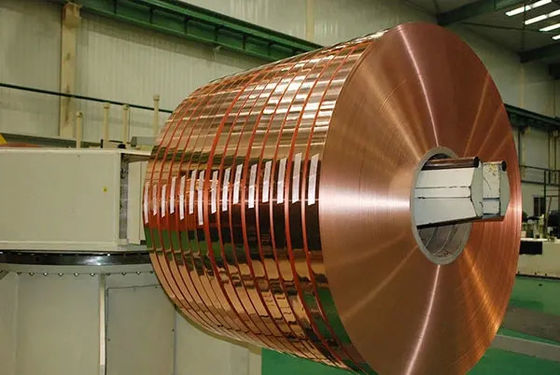 C12300 C1020P Copper Strip Roll ASTM 16 Mil Copper Roll